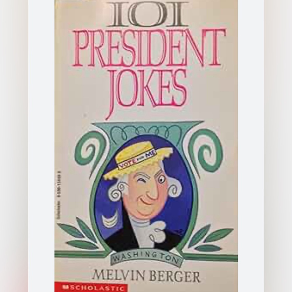 📚2/$10📚 101 President Jokes By Melvin Berger- Book